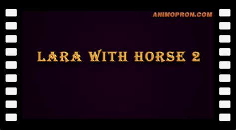 Taking him nice and deep (Lara with horse by animopron)